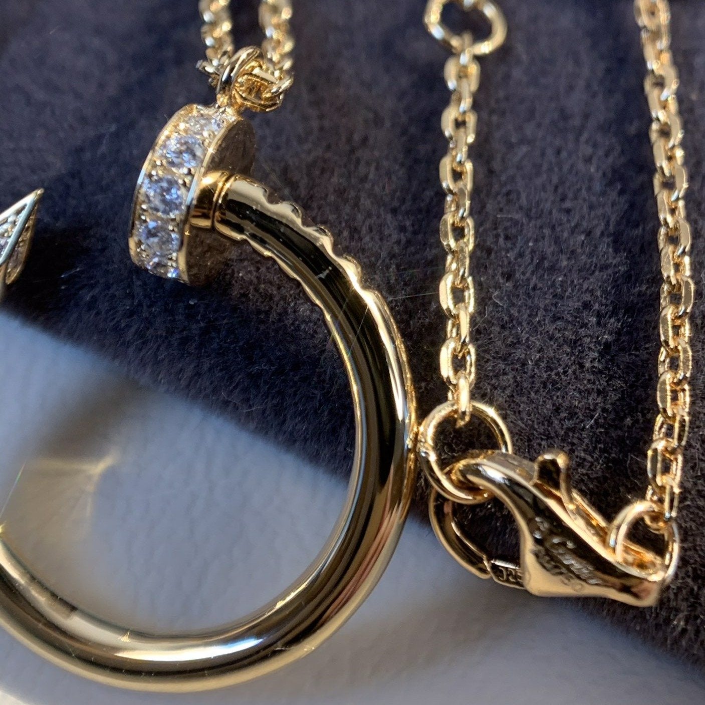 [Renovia Jewelry]JUSTE NECKLACE PINK GOLD