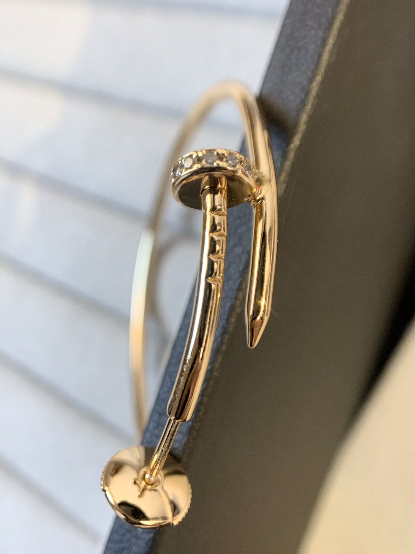 [Renovia Jewelry]JUSTE EARRINGS GOLD DIAMONDS 1.8MM