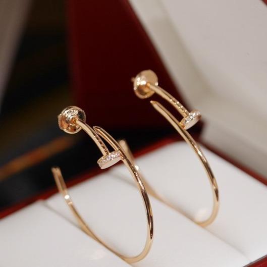 [Renovia Jewelry]JUSTE EARRINGS DIAMONDS 1.8MM