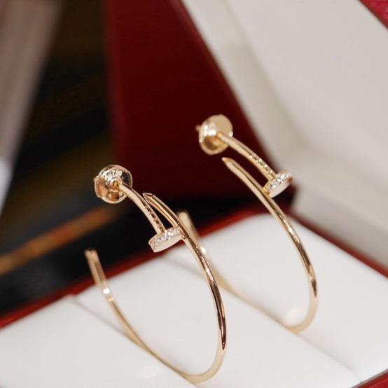 [Renovia Jewelry]JUSTE EARRINGS DIAMONDS 1.8MM