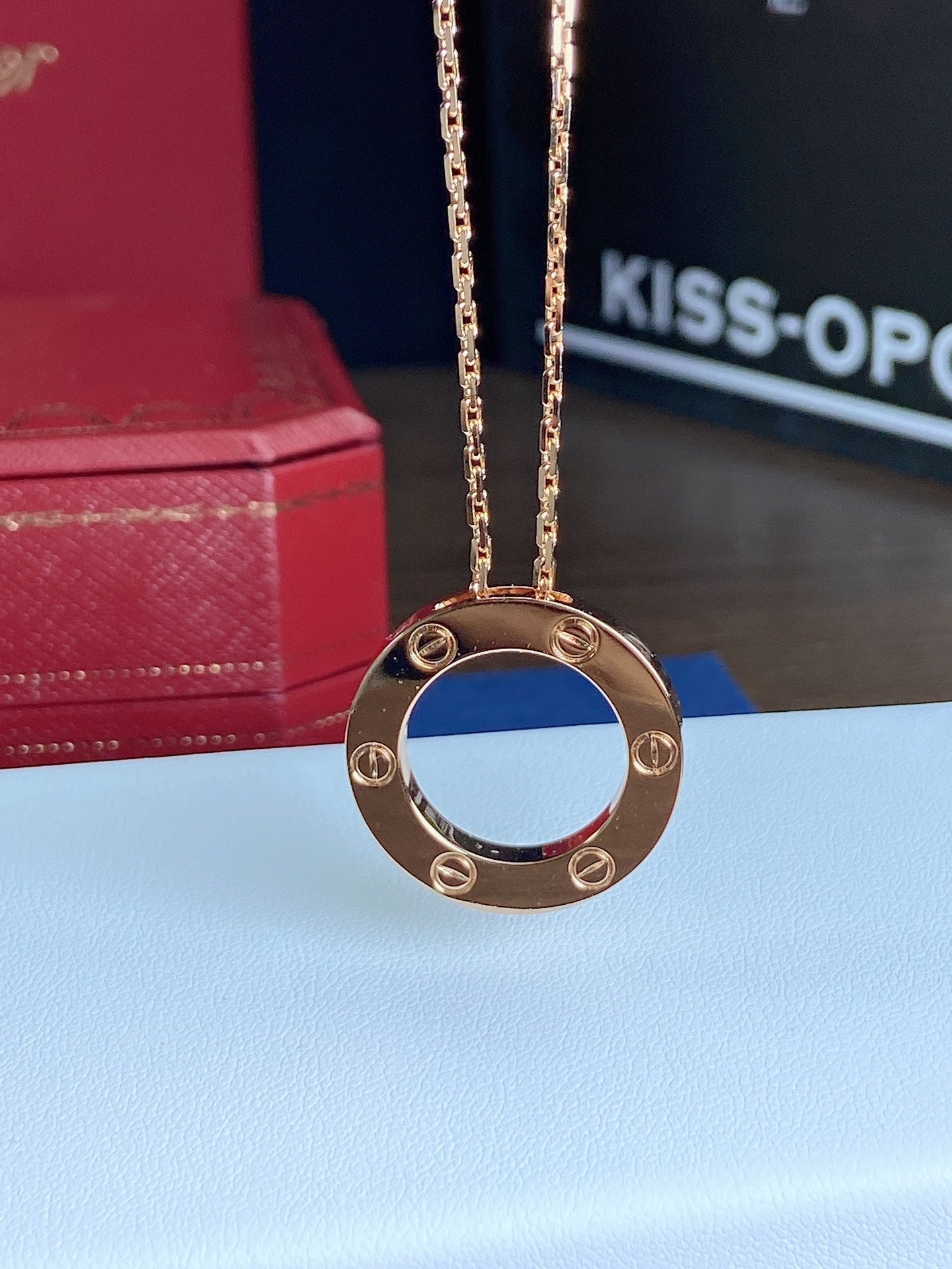 [Renovia Jewelry]LOVE NECKLACE 16MM
