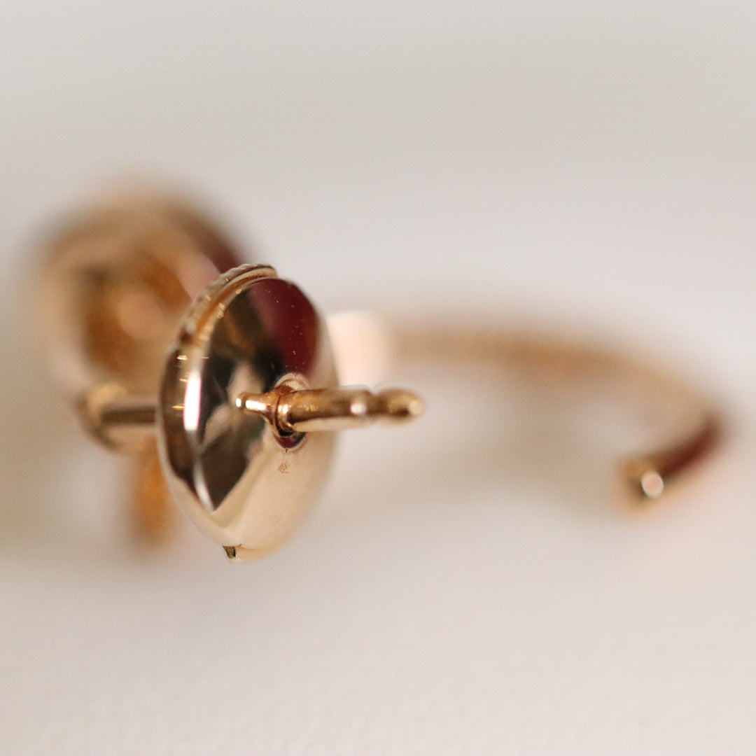 [Renovia Jewelry]JUSTE EARRINGS PINK GOLD