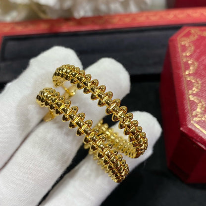 [Renovia Jewelry]CLASH LARGE HOOP EARRINGS