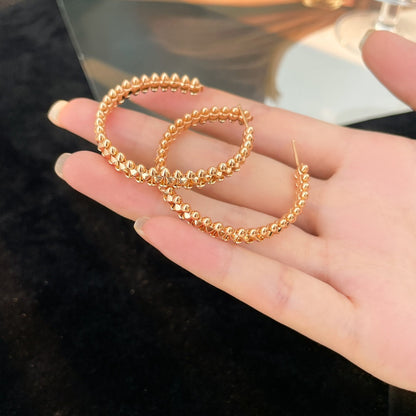 [Renovia Jewelry]CLASH HOOP EARRINGS