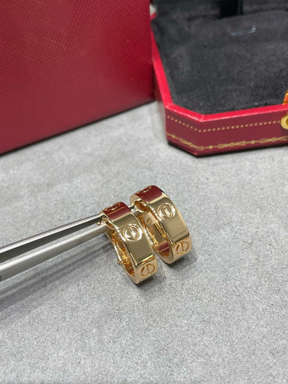 [Renovia Jewelry]LOVE 5.5MM EARRINGS