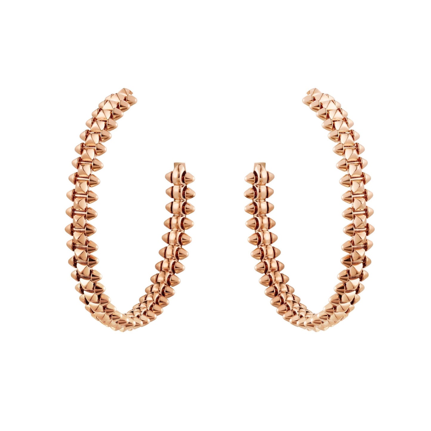 [Renovia Jewelry]CLASH LARGE HOOP EARRINGS