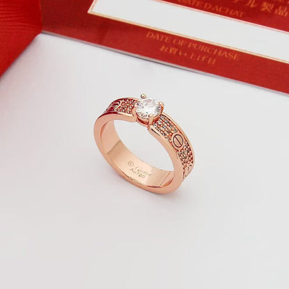 [Renovia Jewelry]Starry Sky Diamond Ring