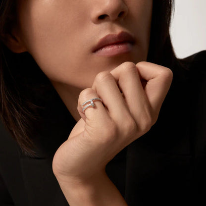 [Renovia Jewelry]JUSTE RING 1.8MM SILVER DIAMONDS