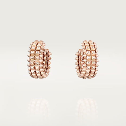 [Renovia Jewelry]CLASH 9.2MM DOUBLE ROW EARRINGS