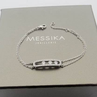 [Renovia Jewelry] Move Classique pavé bracelet