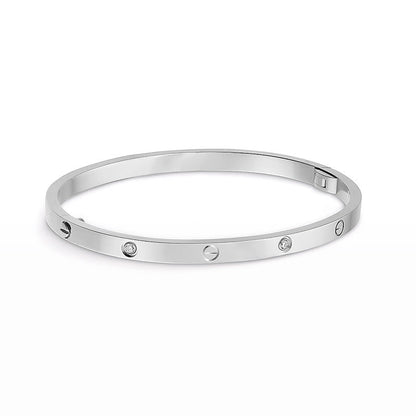 [Renovia Jewelry]LOVE BRACELET 3.65MM 6 DIAMONDS