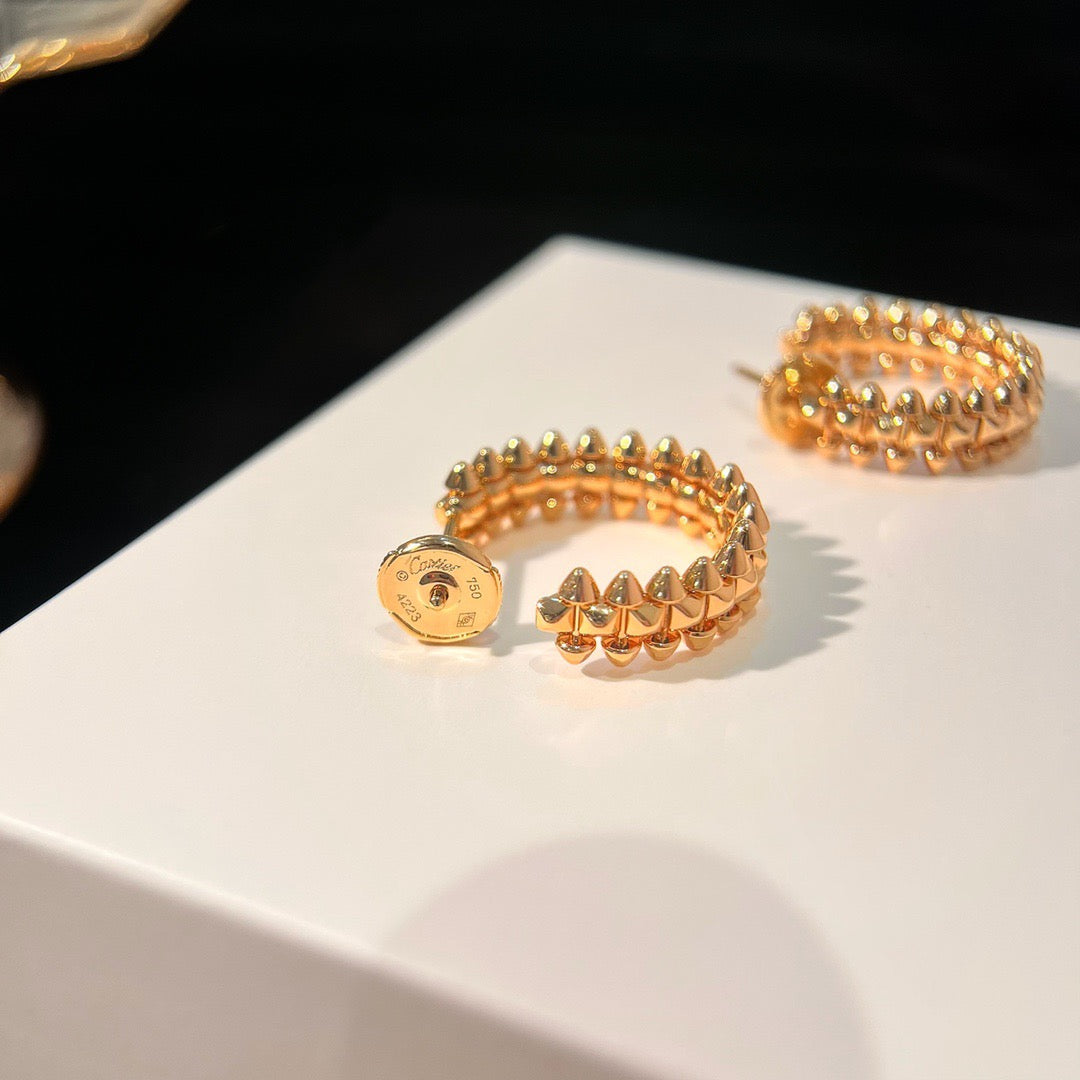 [Renovia Jewelry]CLASH SMALL HOOP EARRINGS