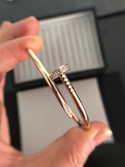 [Renovia Jewelry]JUSTE BRACELET 3.5MM DIAMONDS