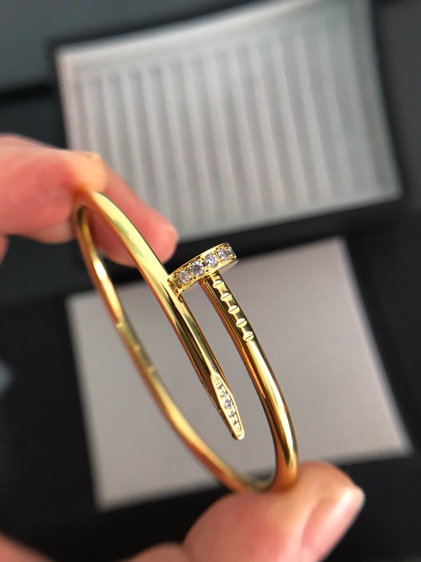 [Renovia Jewelry]JUSTE BRACELET 3.5MM DIAMONDS