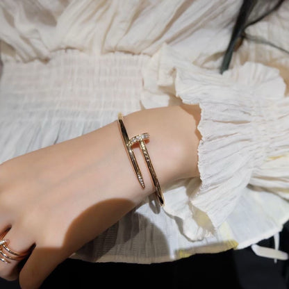 [Renovia Jewelry]JUSTE BRACELET 3.5MM DIAMONDS