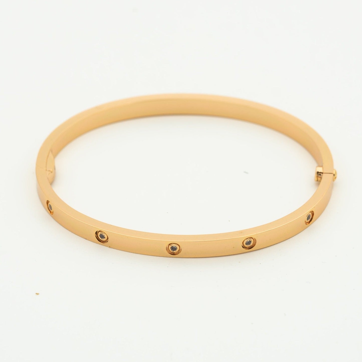 [Renovia Jewelry]LOVE BRACELET 3.65MM 10 DIAMONDS