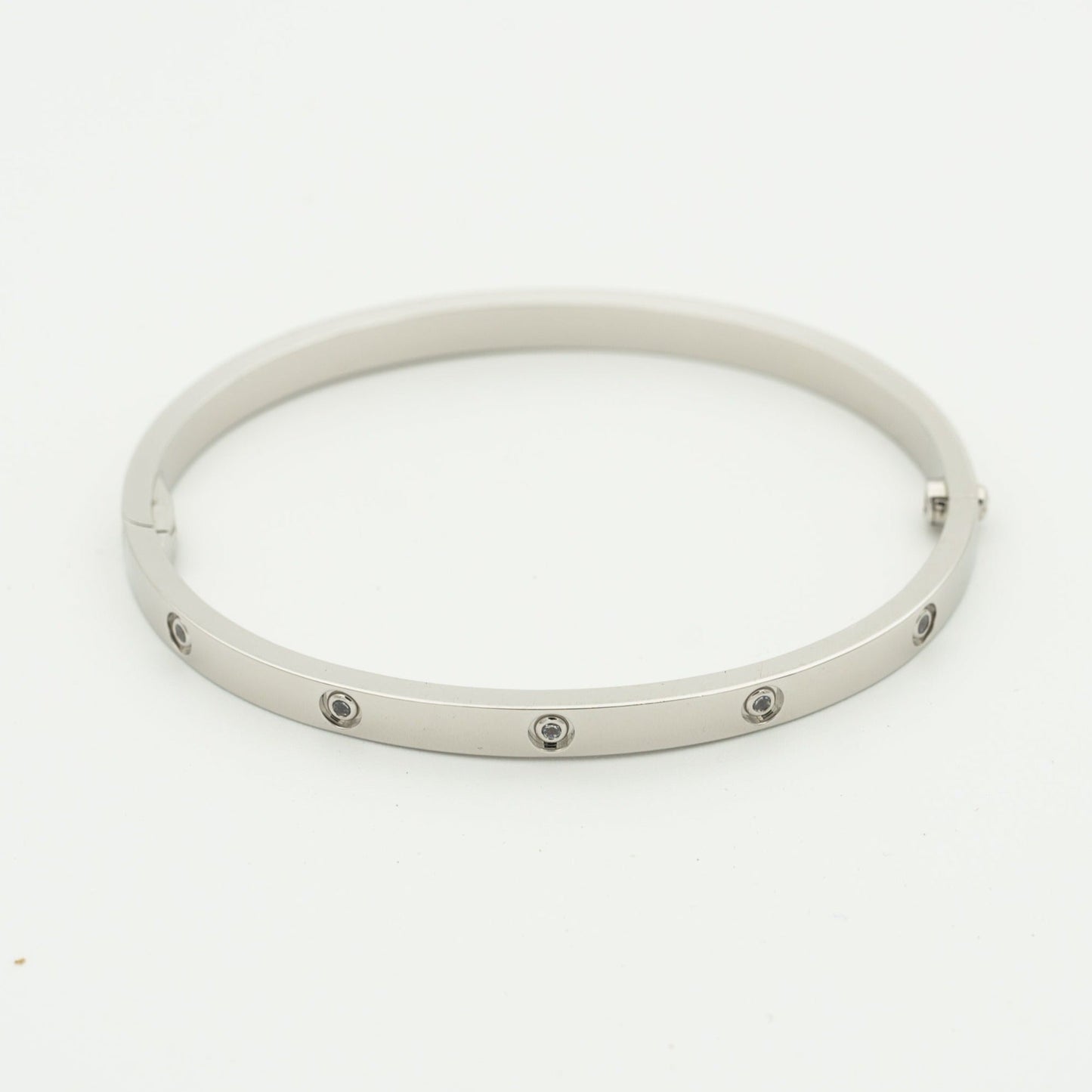[Renovia Jewelry]LOVE BRACELET 3.65MM 10 DIAMONDS