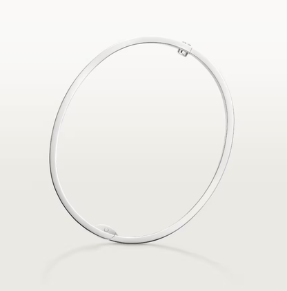 [Renovia Jewelry]NEW-LOVE-4.8MM-Width Diamond-Studded Bracelet