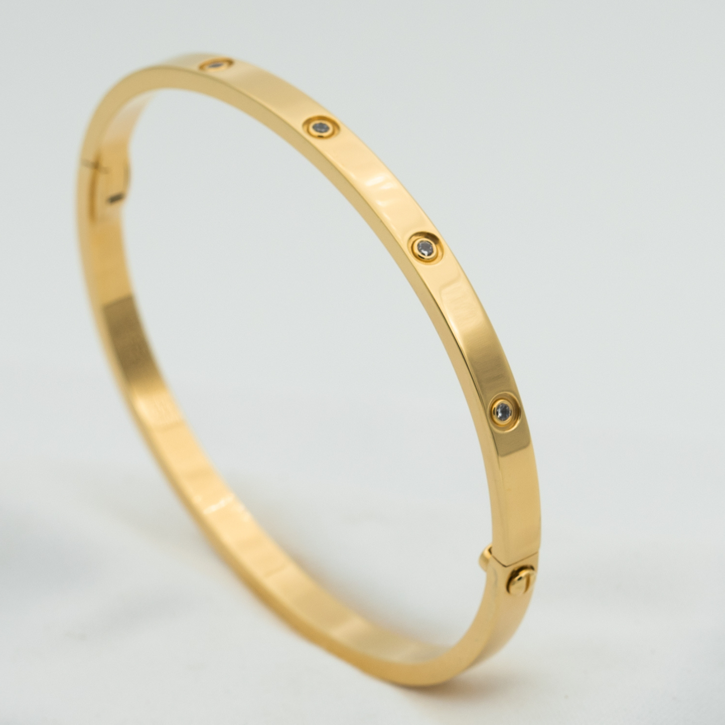 [Renovia Jewelry]LOVE BRACELET 3.65MM 10 DIAMONDS