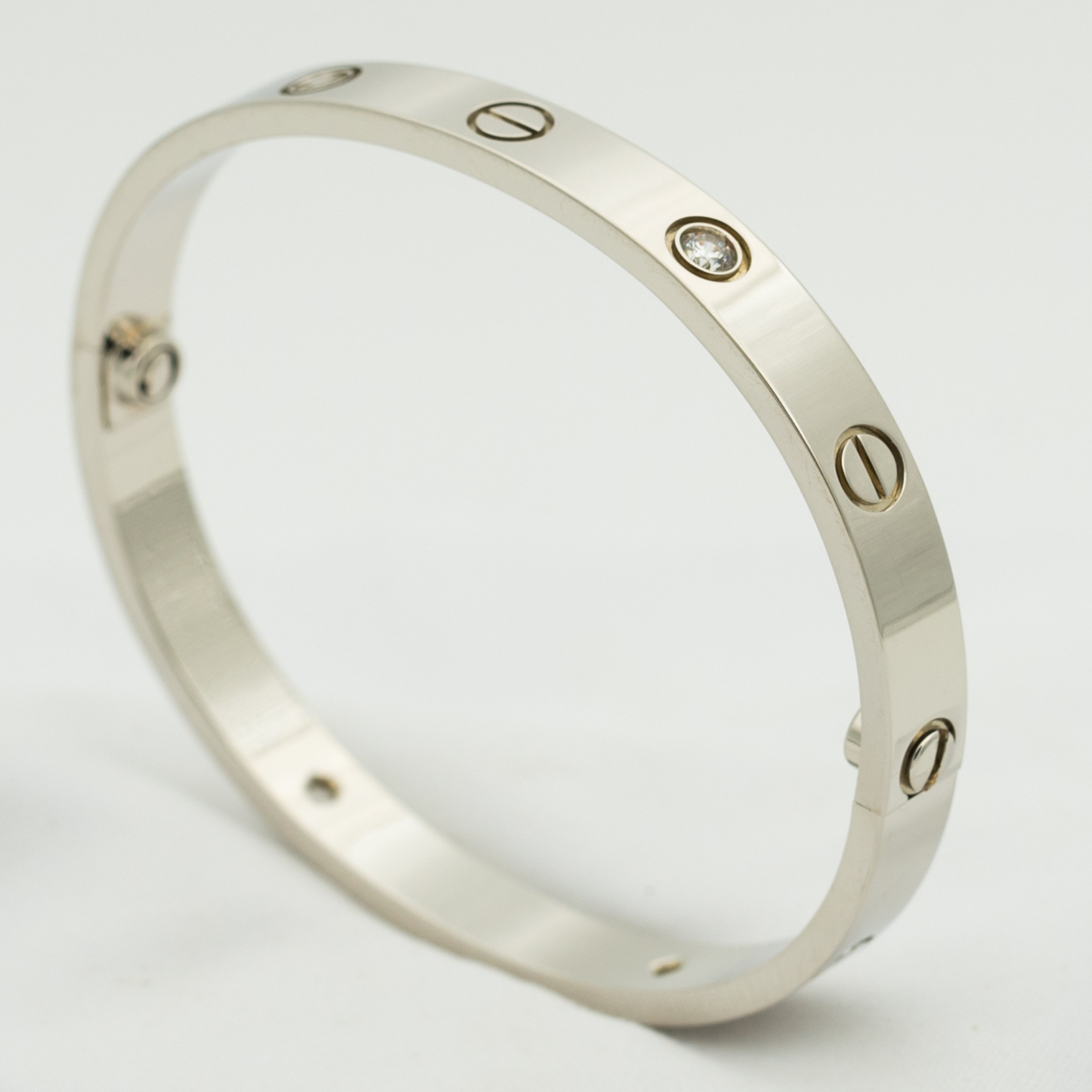 [Renovia Jewelry]LOVE BRACELET 6.1MM 4 DIAMONDS