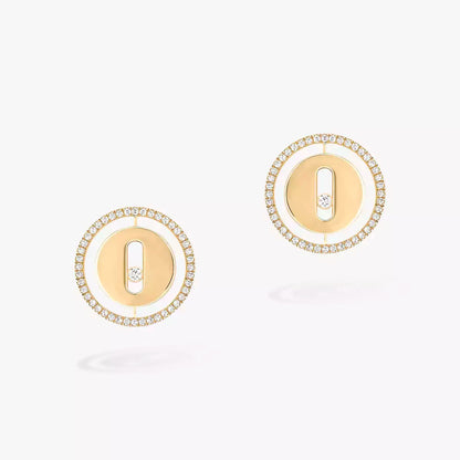 [Renovia Jewelry]Lucky Move Diamond Earrings