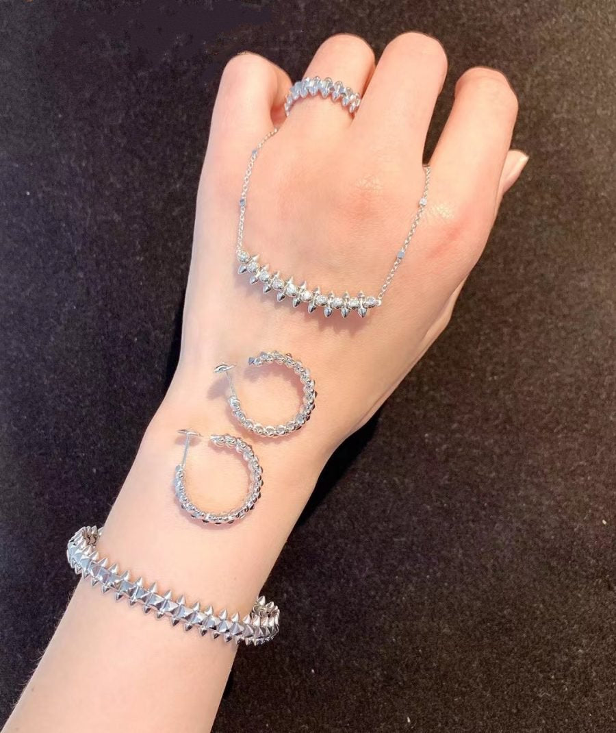 [Renovia Jewelry]CLASH SILVER BRACELET