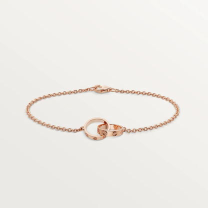 [Renovia Jewelry]LOVE BRACELET DOUBLE RING