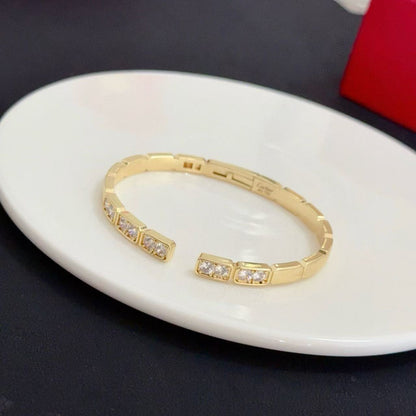 [Renovia Jewelry jewelrys]LOVE DIAMOND OPEN  BRACELET