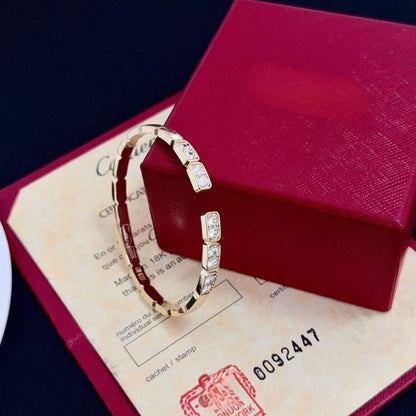 [Renovia Jewelry jewelrys]LOVE DIAMOND OPEN  BRACELET