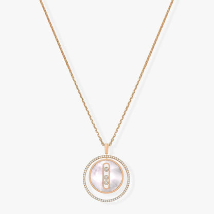 [Renovia Jewelry]LUCKY MOVE MM NACRE BLANCHE DIAMOND NECKLACE