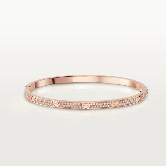 [Renovia Jewelry]LOVE BRACELET 3.65MM DIAMOND-PAVED
