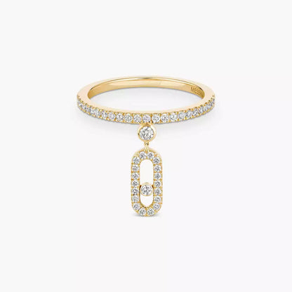 [Renovia Jewelry]Move Uno Diamond Ring
