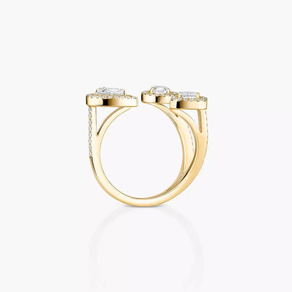 [[Renovia Jewelry] Diamond Ring 0,25ct My Twin Trilogy