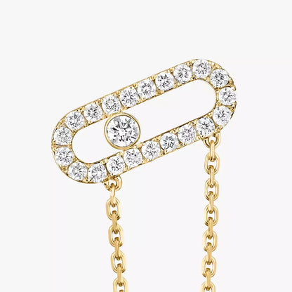 [Renovia Jewelry]Move Uno Diamond Earrings