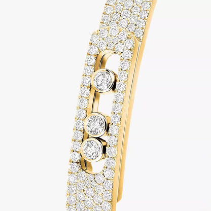 [Renovia Jewelry]Move Noa Full Pavé Diamond Bangle Bracelet
