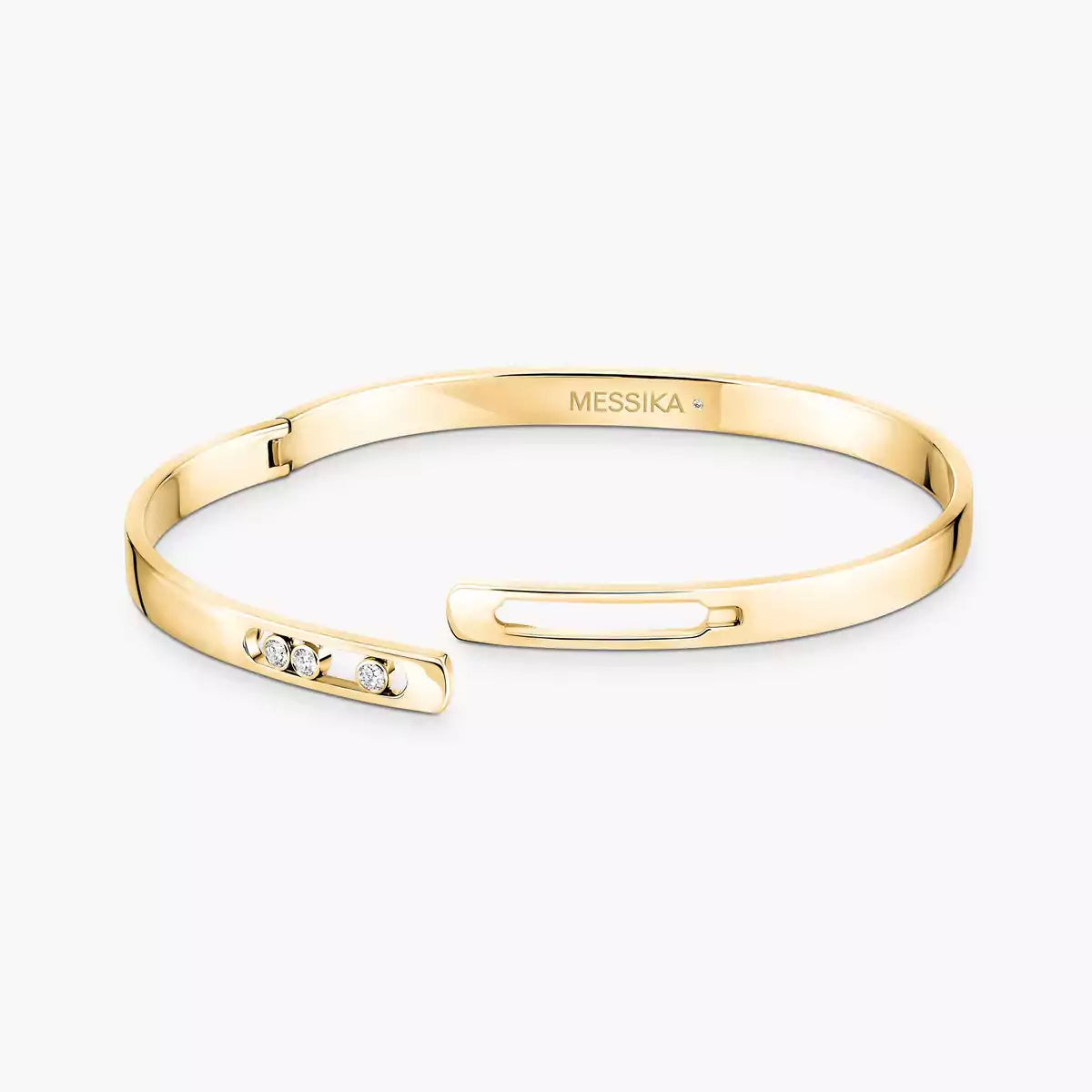 [Renovia Jewelry]Move Noa Diamond Bangle Bracelet