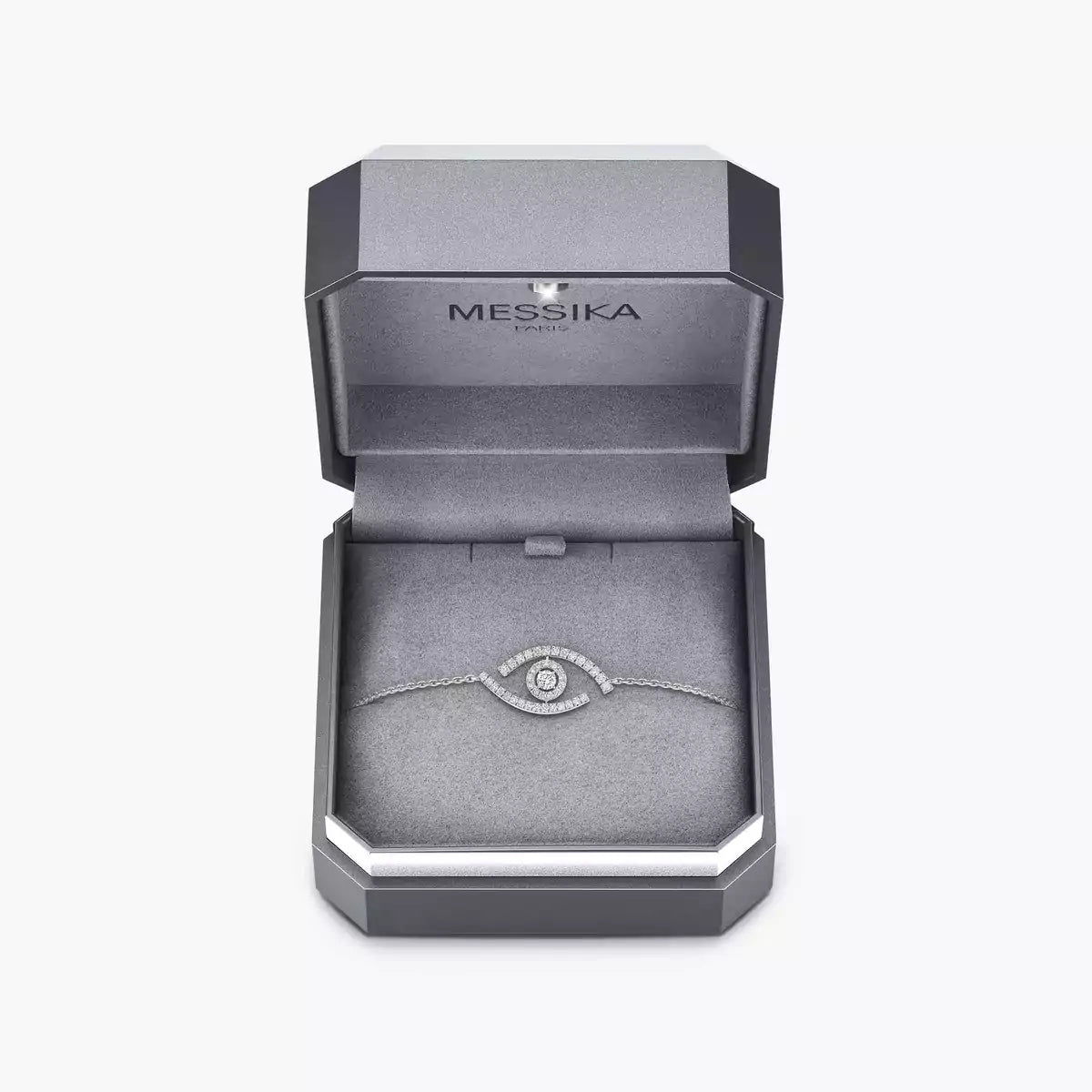 [Renovia Jewelry]Lucky Eye Pave-Set Diamond Bracelet