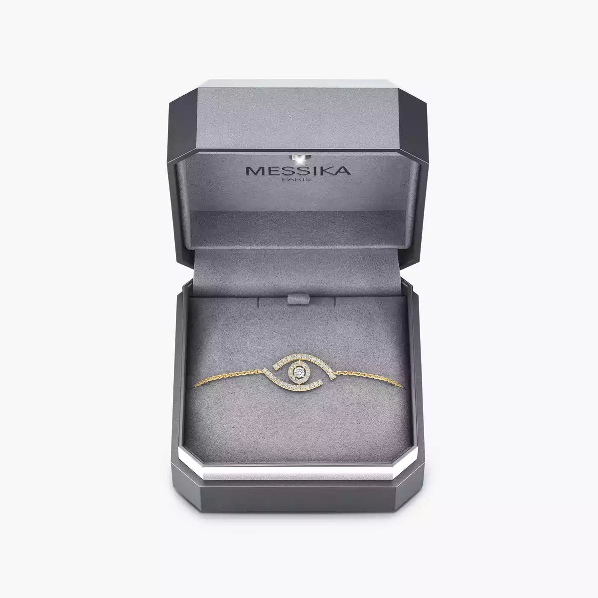 [Renovia Jewelry]Lucky Eye Pave-Set Diamond Bracelet