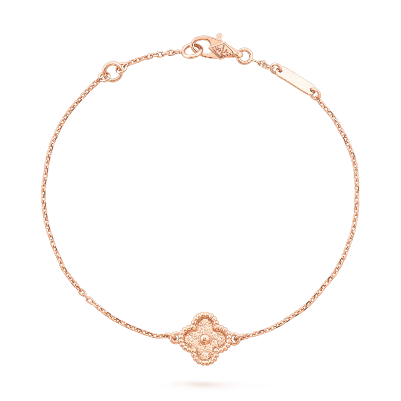 [Renovia Jewelry]CLOVER SINGLE FLOWER BRACELET