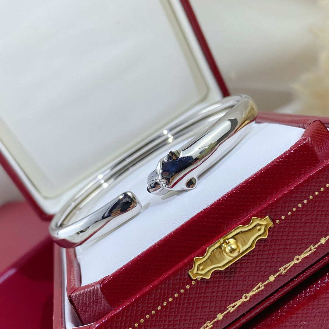 [Renovia Jewelry]PANTHERE SILVER OPEN BRACELET
