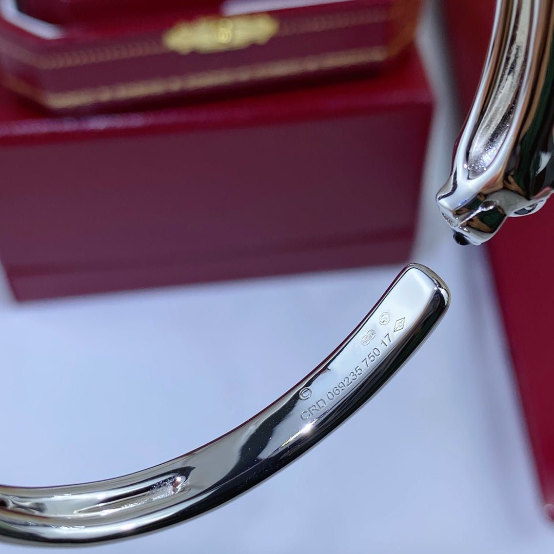 [Renovia Jewelry]PANTHERE SILVER OPEN BRACELET