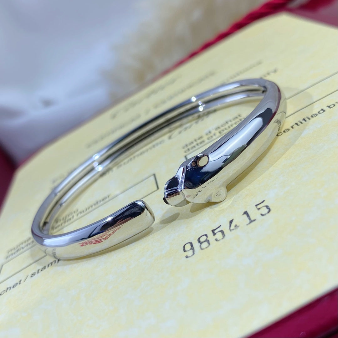 [Renovia Jewelry]PANTHERE SILVER OPEN BRACELET
