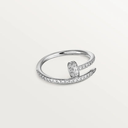 [Renovia Jewelry]JUSTE RING 1.8MM SILVER DIAMONDS